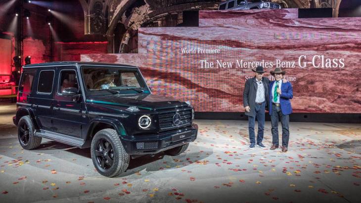 Внедорожник Mercedes-Benz G-Class нового поколения