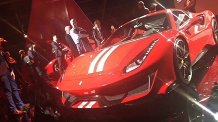 «Заряженный» суперкар Ferrari 488 GTO «Заряженный» суперкар Ferrari 488 GTO