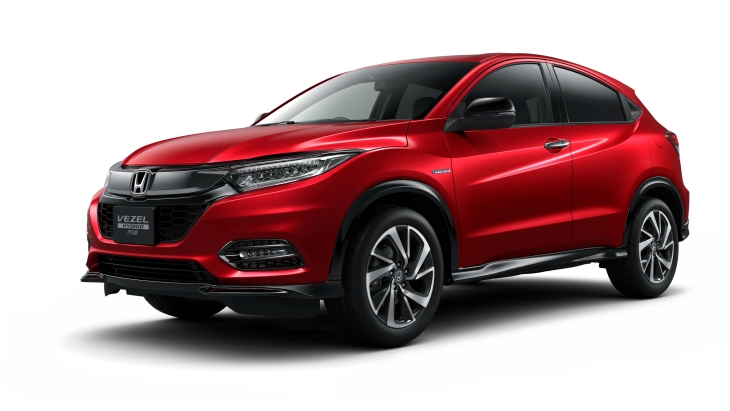 Обновлённый кроссовер Honda Vezel