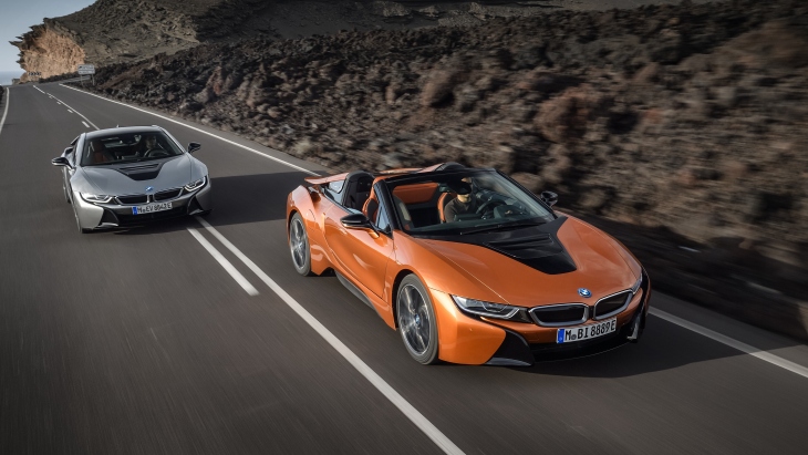 BMW i8 Coupe и BMW i8 Roadster