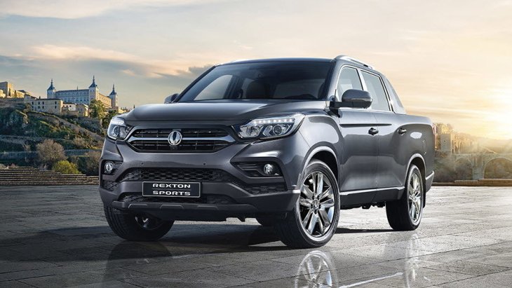 Новый пикап SsangYong Rexton Sports