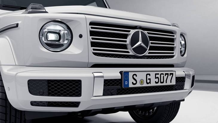 Новый внедорожник Mercedes-Benz G-Class с пакетом AMG Line