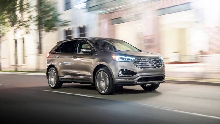 Вседорожник Ford Edge Titanium Elite 2019 модельного года