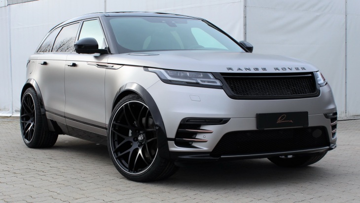 Модернизированный внедорожник Range Rover Velar by Lumma Design