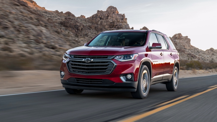 Спортивный кроссовер Chevrolet Traverse RS Спортивный кроссовер Chevrolet Traverse RS