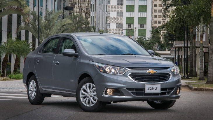Обновлённый седан Chevrolet Cobalt для Бразилии