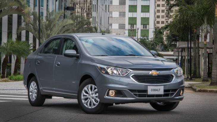 Обновлённый седан Chevrolet Cobalt для Бразилии Обновлённый седан Chevrolet Cobalt для Бразилии