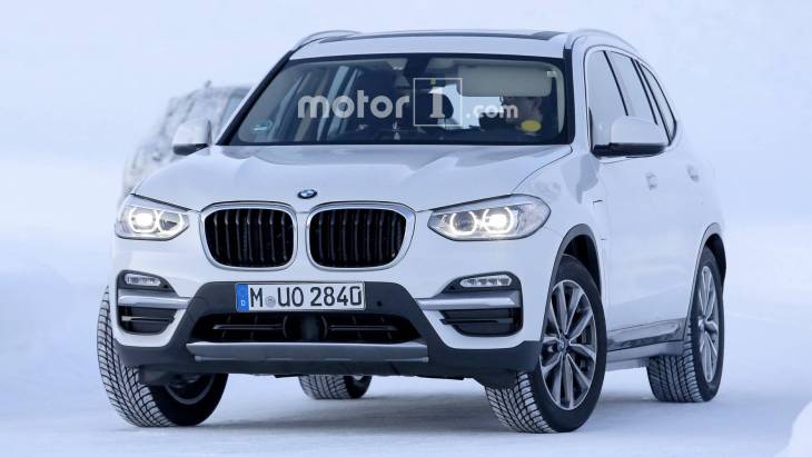 Прототип электрического внедорожника BMW iX3