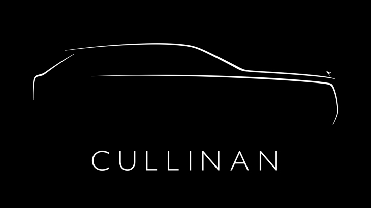 Тизер роскошного внедорожника Rolls-Royce Cullinan