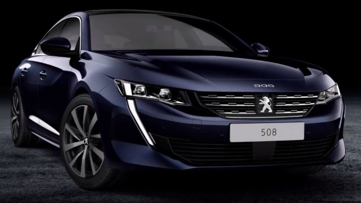 Седан Peugeot 508 нового поколения