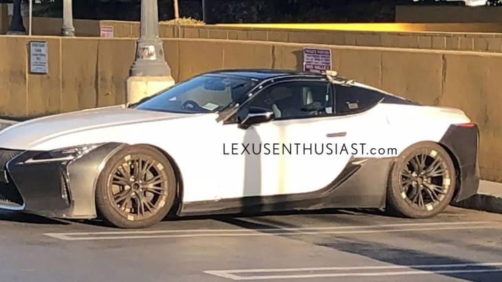 Прототип «заряженного» купе Lexus LC F