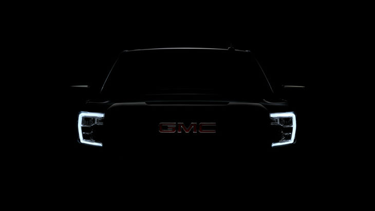 Тизер пикапа GMC Sierra нового поколения