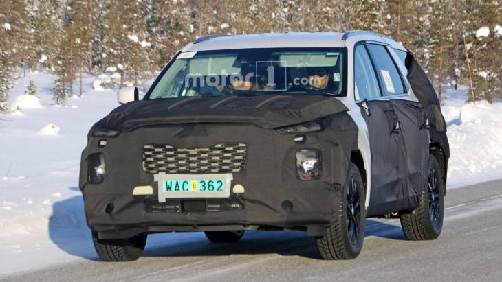 Прототип нового полноразмерного внедорожника Hyundai Прототип нового полноразмерного внедорожника Hyundai