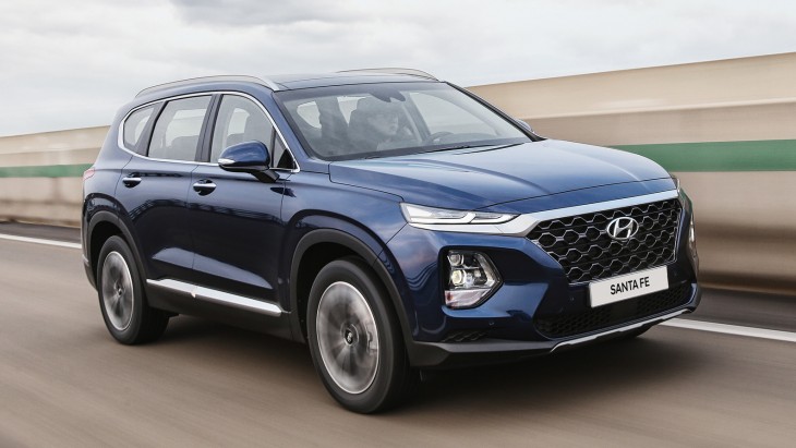 Флагманский внедорожник Hyundai Santa Fe нового поколения