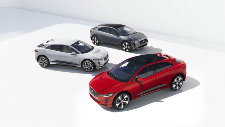 Серийный электрический кроссовер Jaguar I-Pace