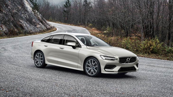 Независимый рендер седана Volvo S60 нового поколения