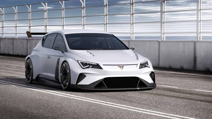 Гоночный электрокар Cupra e-Racer