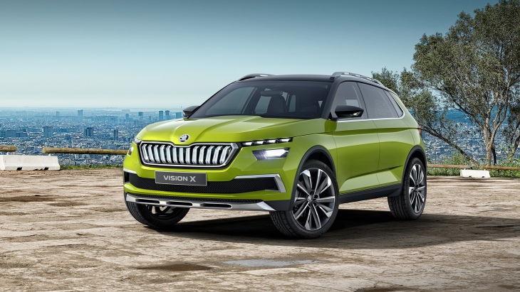 Концептуальный кроссовер Skoda Vision X Concept