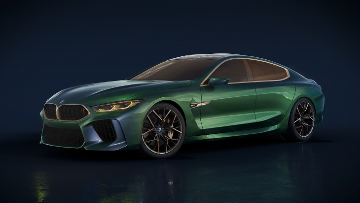«Заряженный» BMW Concept M8 Gran Coupe