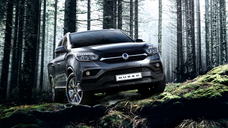 Новый пикап SsangYong Musso