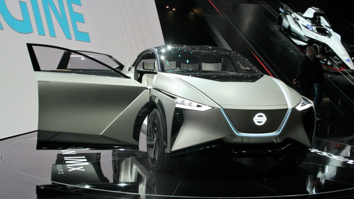 Концептуальный кроссовер Nissan IMx Kuro Concept