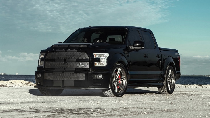 760-сильный пикап Shelby F-150 Super Snake на колёсах HRE