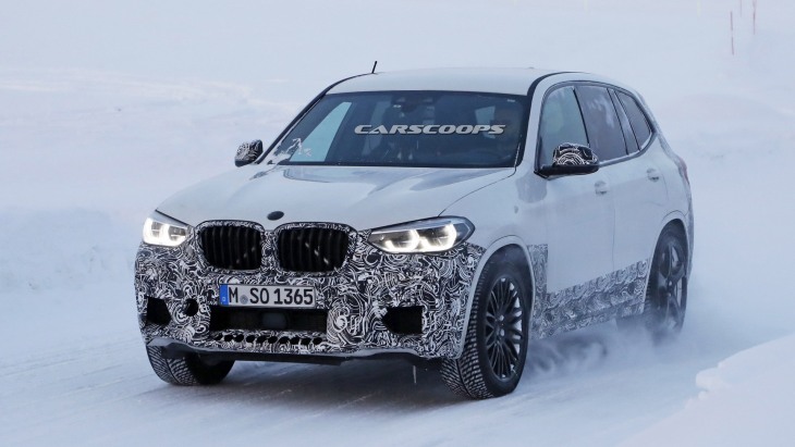 Тестовый прототип «заряженного» BMW X3 M