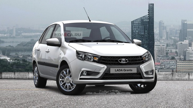 Обновлённый седан LADA Granta