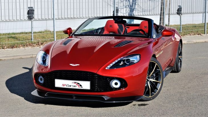 Кабриолет Aston Martin Vanquish Zagato Volante