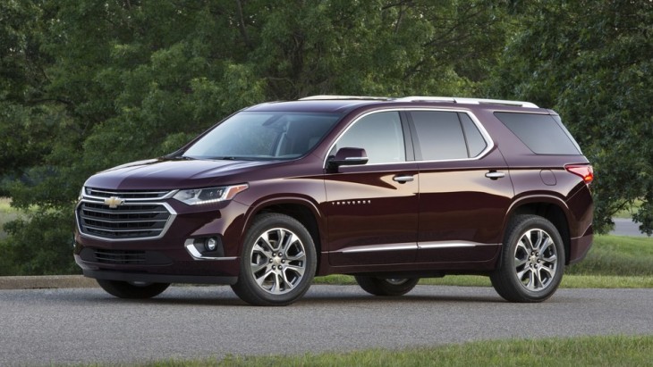 Кроссовер Chevrolet Traverse нового поколения