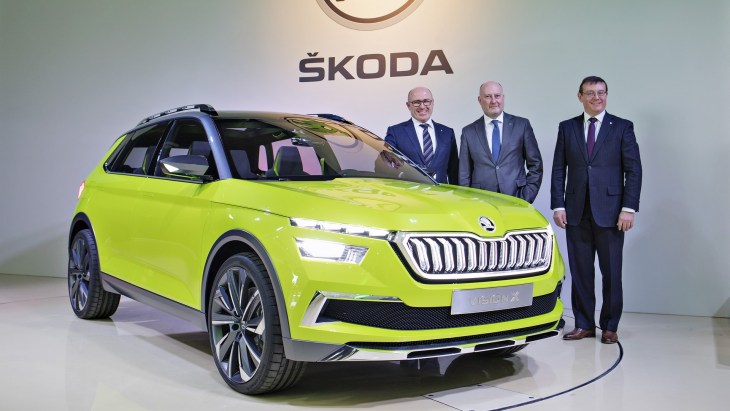 Концептуальный кроссовер Skoda Vision X Concept