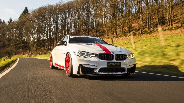 550-сильное купе BMW M4 Coupe by Manhart Racing