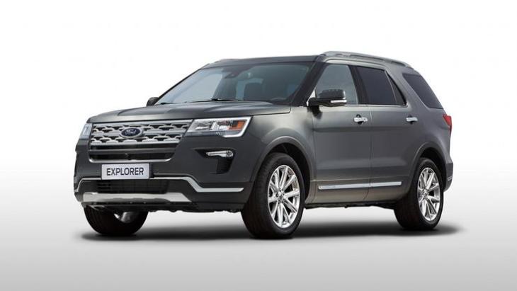 Обновлённый внедорожник Ford Explorer 2018 модельного года