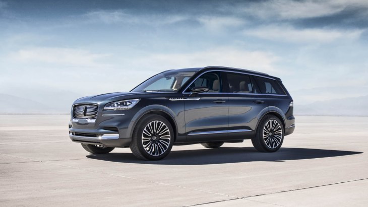 Концептуальный внедорожник Lincoln Aviator Concept