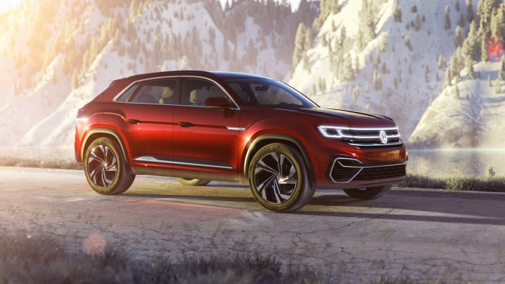 Концептуальный кроссовер Volkswagen Atlas Cross Sport Concept