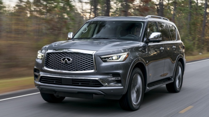 Обновлённый внедорожник Infiniti QX80