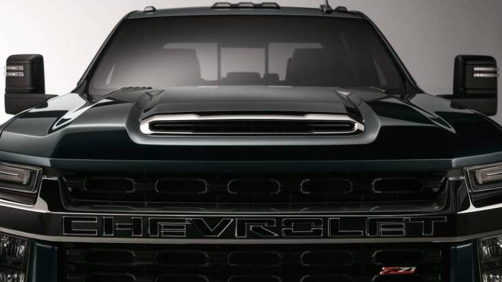 Тизер пикапа Chevrolet Silverado HD нового поколения