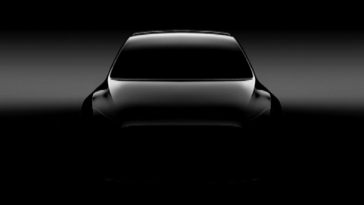 Тизер электрического кроссовера Tesla Model Y