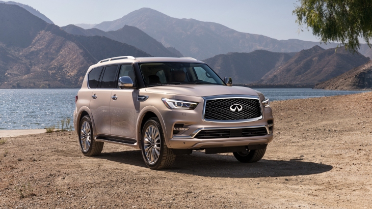 Обновлённый внедорожник Infiniti QX80 Обновлённый внедорожник Infiniti QX80