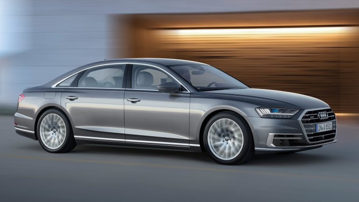 Седан Audi A8 L нового поколения