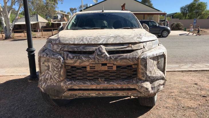 Обновлённый пикап Mitsubishi Triton Обновлённый пикап Mitsubishi Triton
