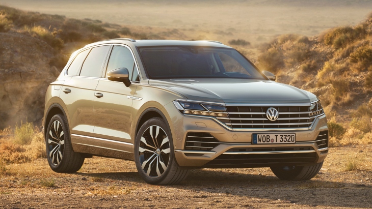 Внедорожник Volkswagen Touareg нового поколения