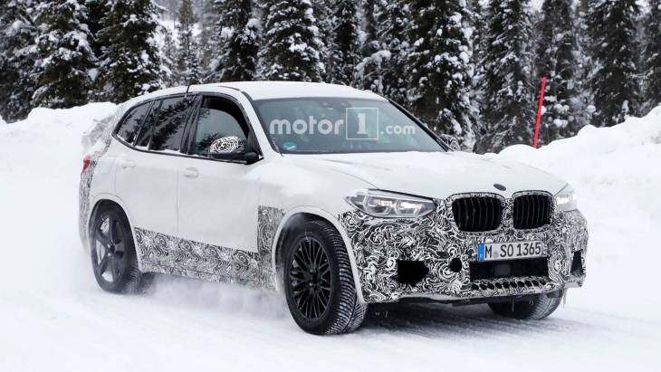 Прототип «заряженного» кроссовера BMW X3 M