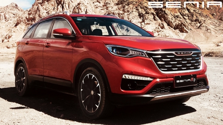 Новый среднеразмерный кроссовер Senia R9