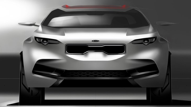 Дизайнерский скетч KIA Stonic
