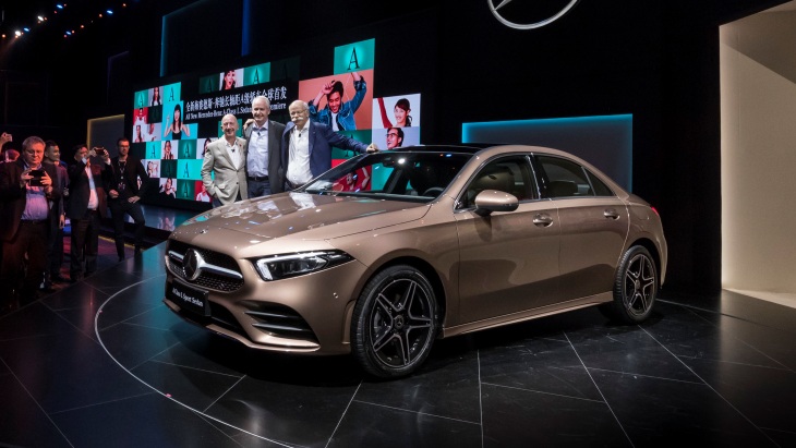 Удлинённый седан Mercedes-Benz A-Class L Sedan