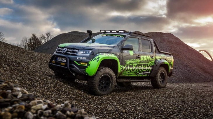 Модернизированный пикап Volkswagen Amarok by BBM Motorsport