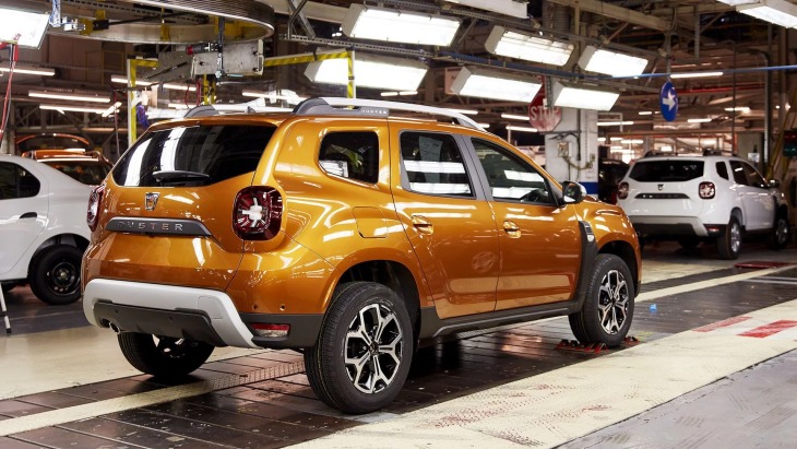 Кроссовер Dacia Duster нового поколения