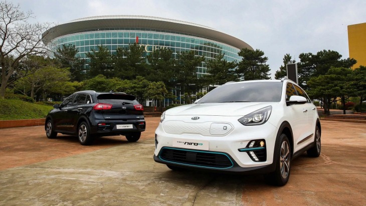 Серийный электрический кроссовер KIA Niro EV Серийный электрический кроссовер KIA Niro EV