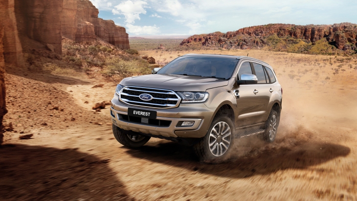 Обновлённый внедорожник Ford Everest 2019 модельного года